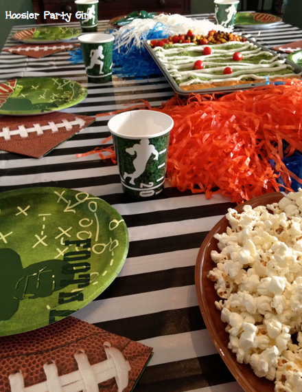 HPG football tablescape