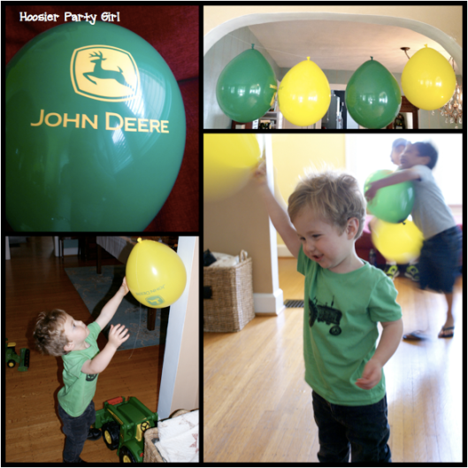John Deere birthday baloons