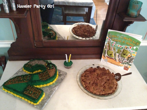 John Deere tractor birthday cake desserts