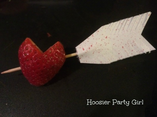 cupid arrow strawberries