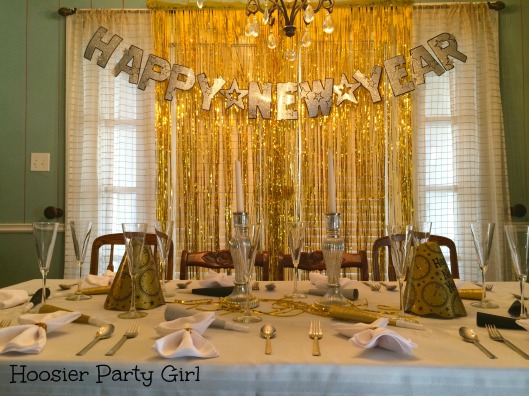 NYE tablescape