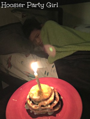 birthday in bed