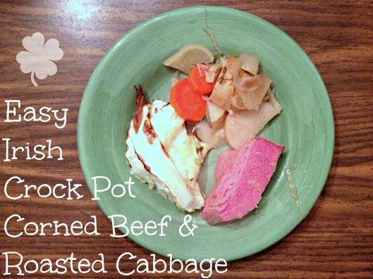 crock pot corned beef & cabbage