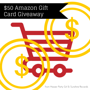 $50 Amazon giveaway